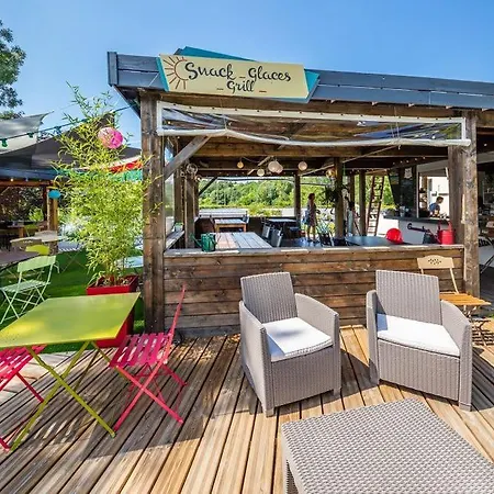 Kamp alanı Mobilhome Terrasse Ombragee 27m2 Cahuzac-sur-Vère